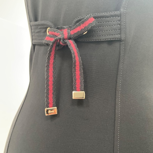Women's Black Sleeveless Gucci Dress - Picture 5 of 13